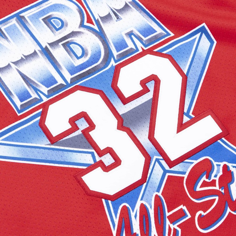 Magic Johnson 1991 NBA All-Star Jersey - Picture 4 of 11